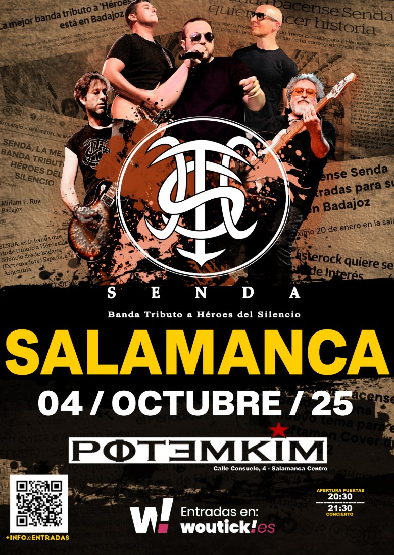 TRIBUTO HÉROES DEL SILENCIO - SALAMANCA