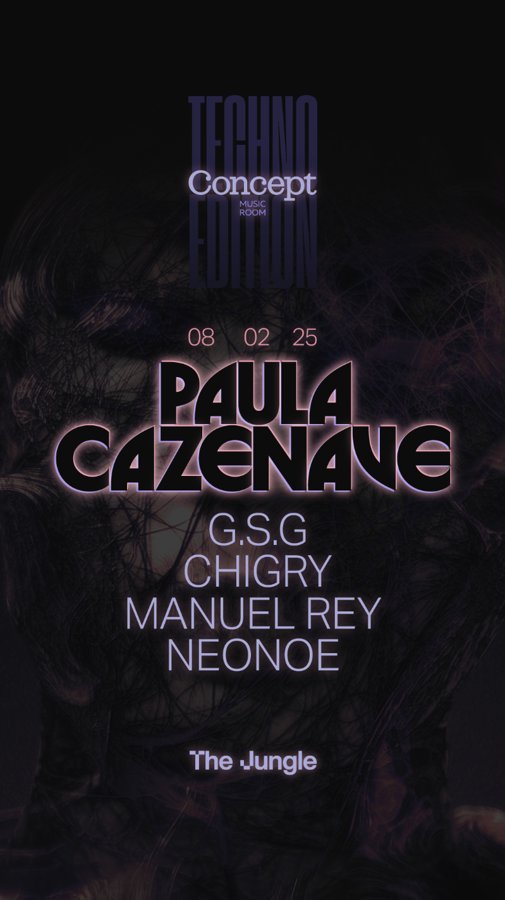 CONCEPT TECHNO EDITION INVITES PAULA CAZENAVE CONCEPT TECHNO EDITION INVITES PAULA CAZENAVE