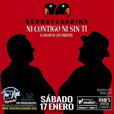 Serrat & Sabina ni contigo ni sin ti